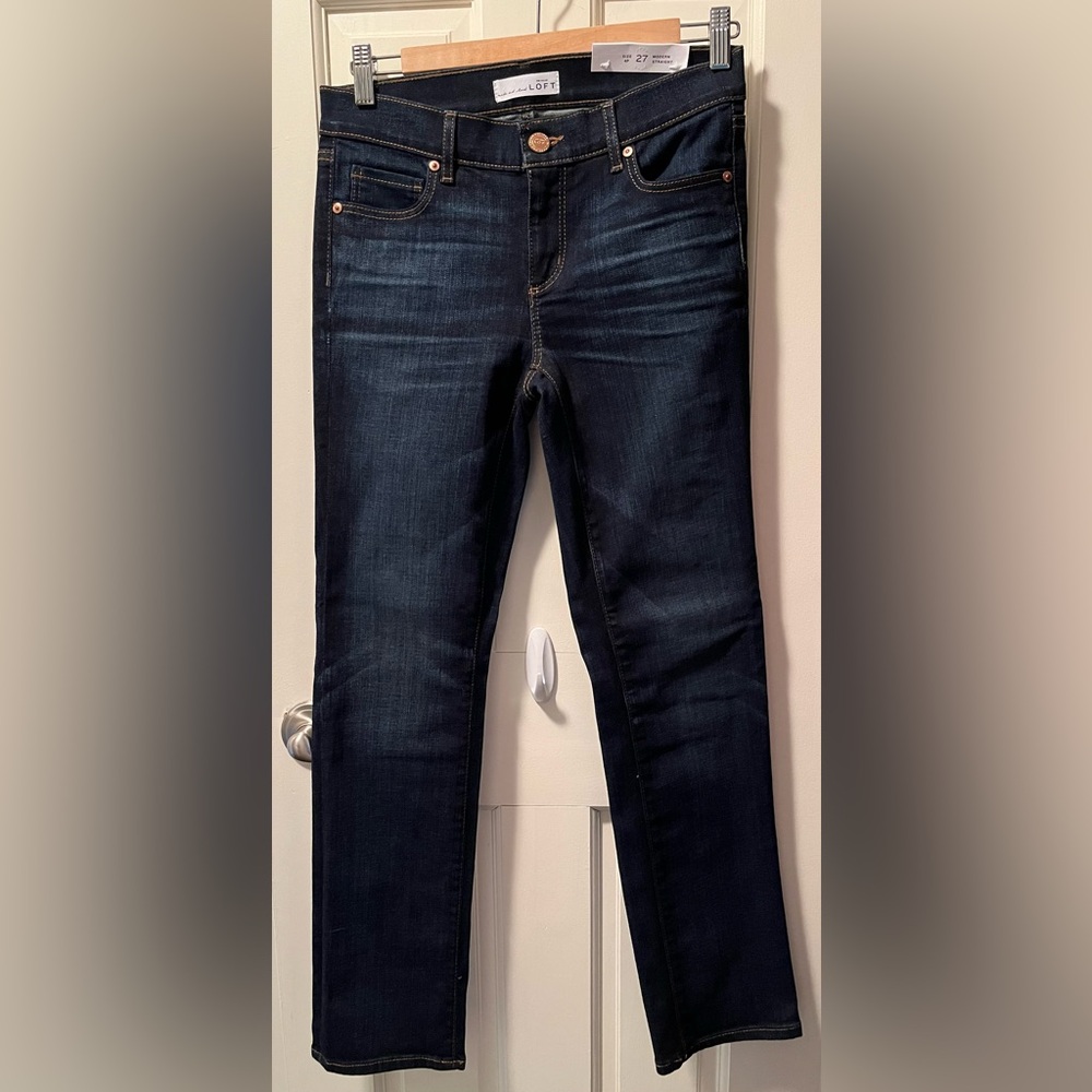 Brand new Ann Taylor Loft Modern Straight Jeans